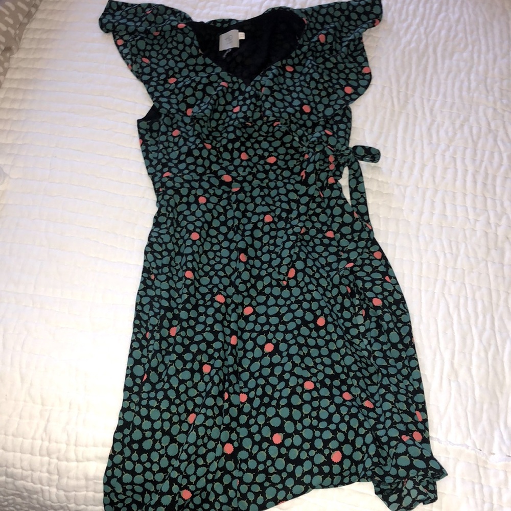 Anthropologie wrap dress.